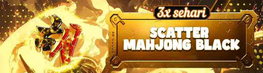 EVENT SCATTER MAHJONG HITAM